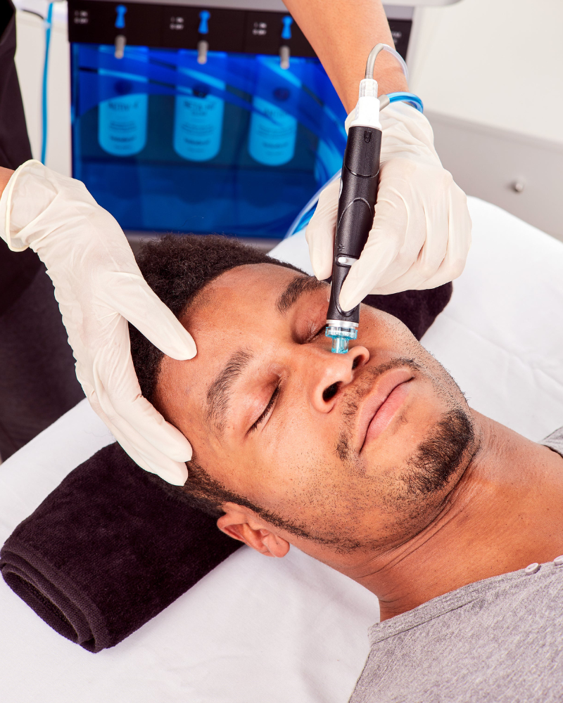 Hydrafacial The boys detox