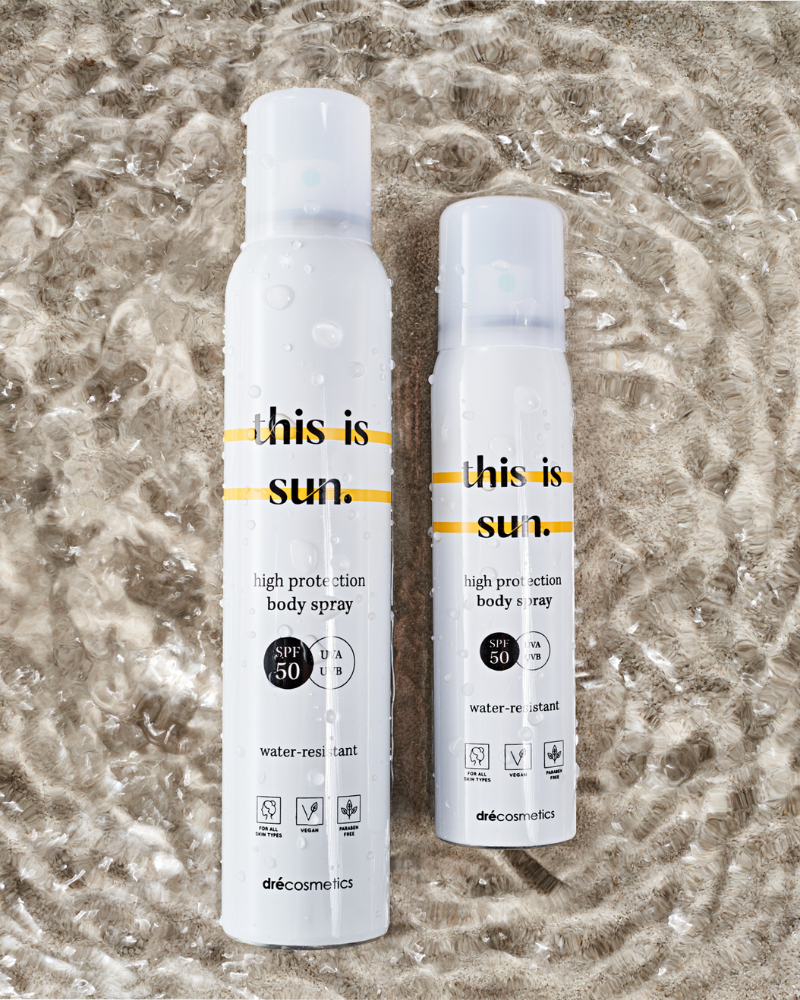 This is sun body spray spf 50