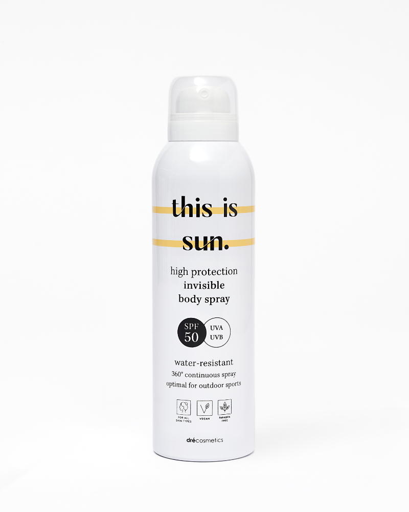 This is us | This is sun invisible spray spf 50 NIEUW