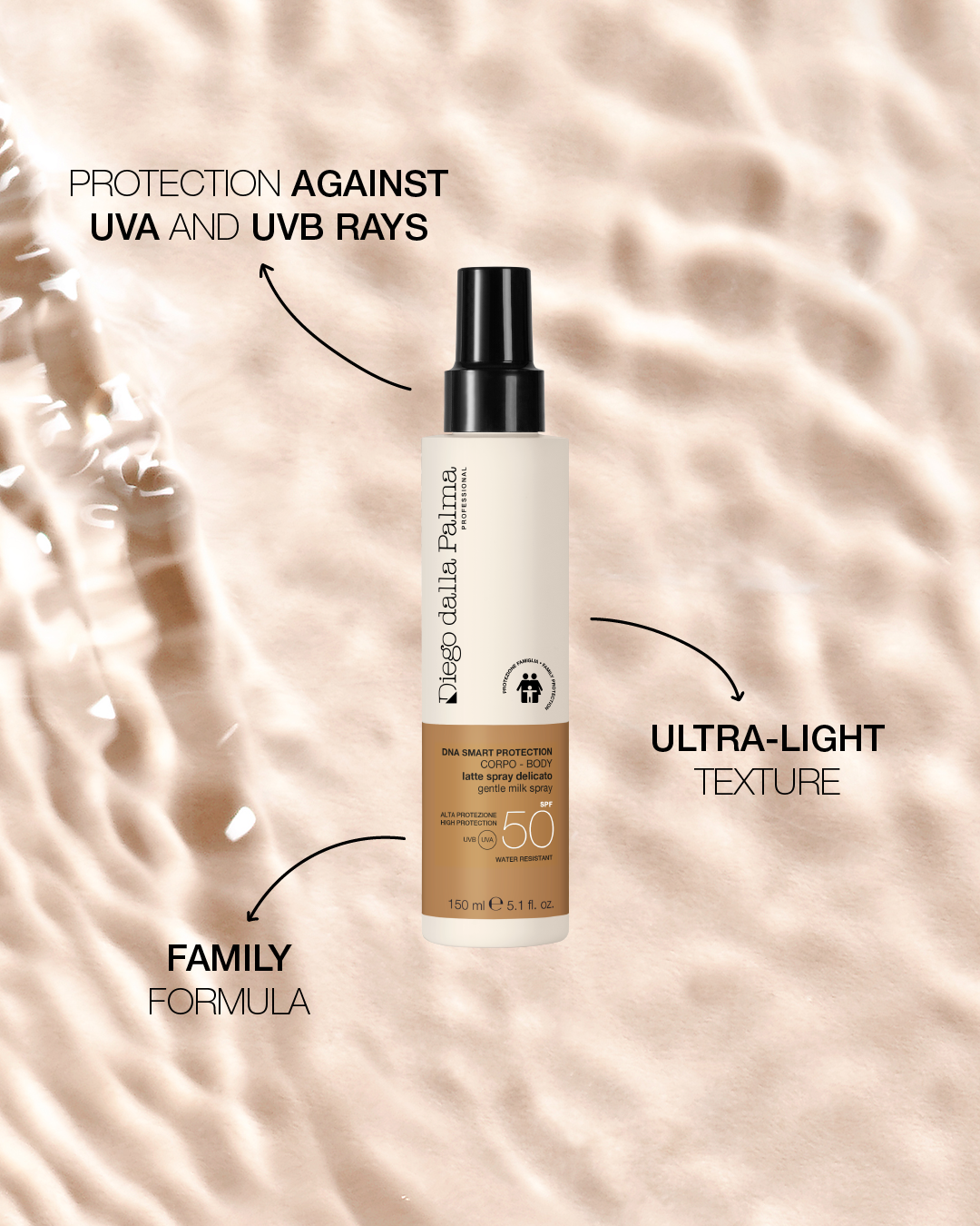 Diego Dalla Palma Professional | Gentle milk spray spf 50