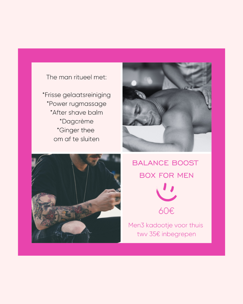 Balance & boost box for men