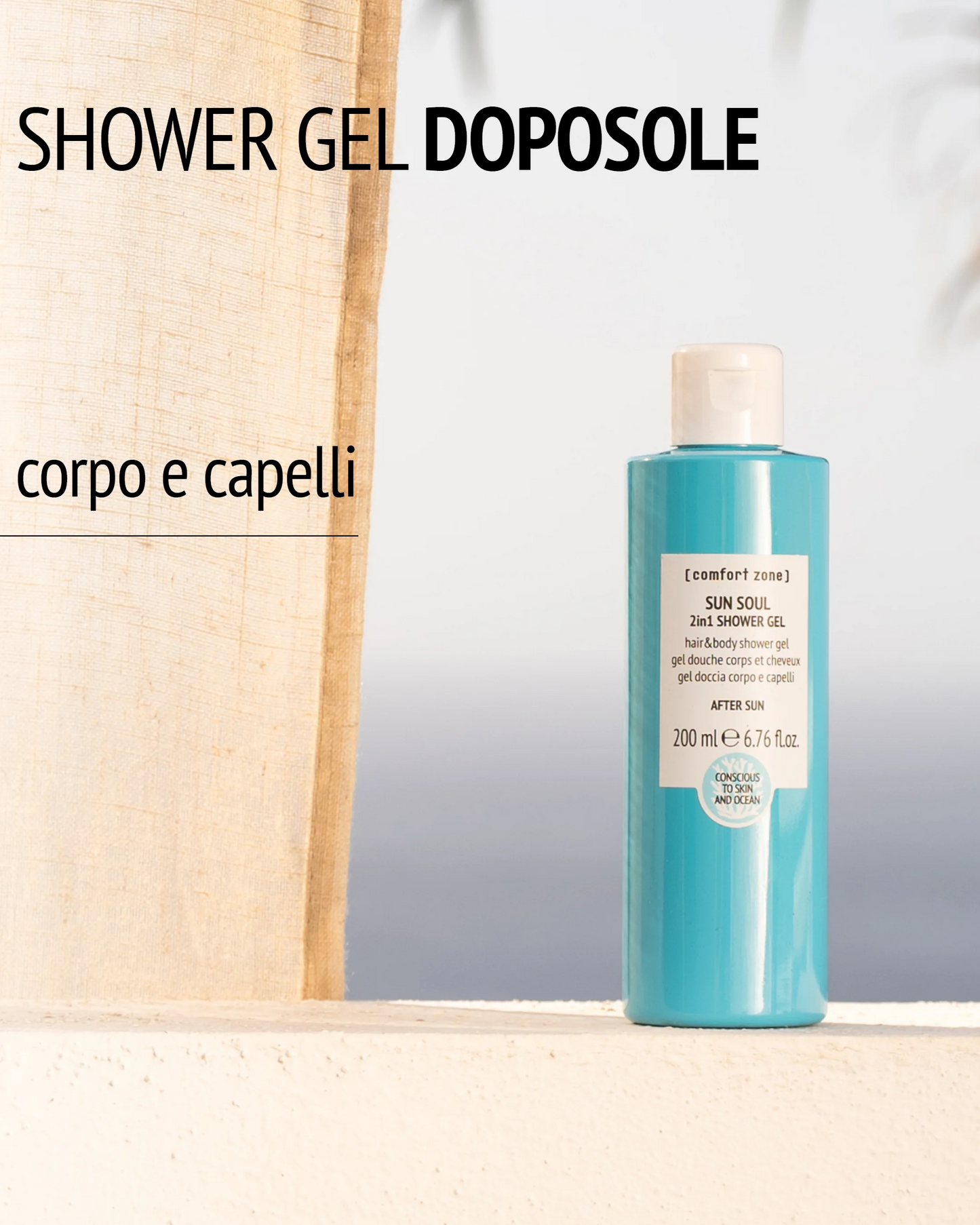 Comfort Zone | Sun soul 2 in 1 shower gel