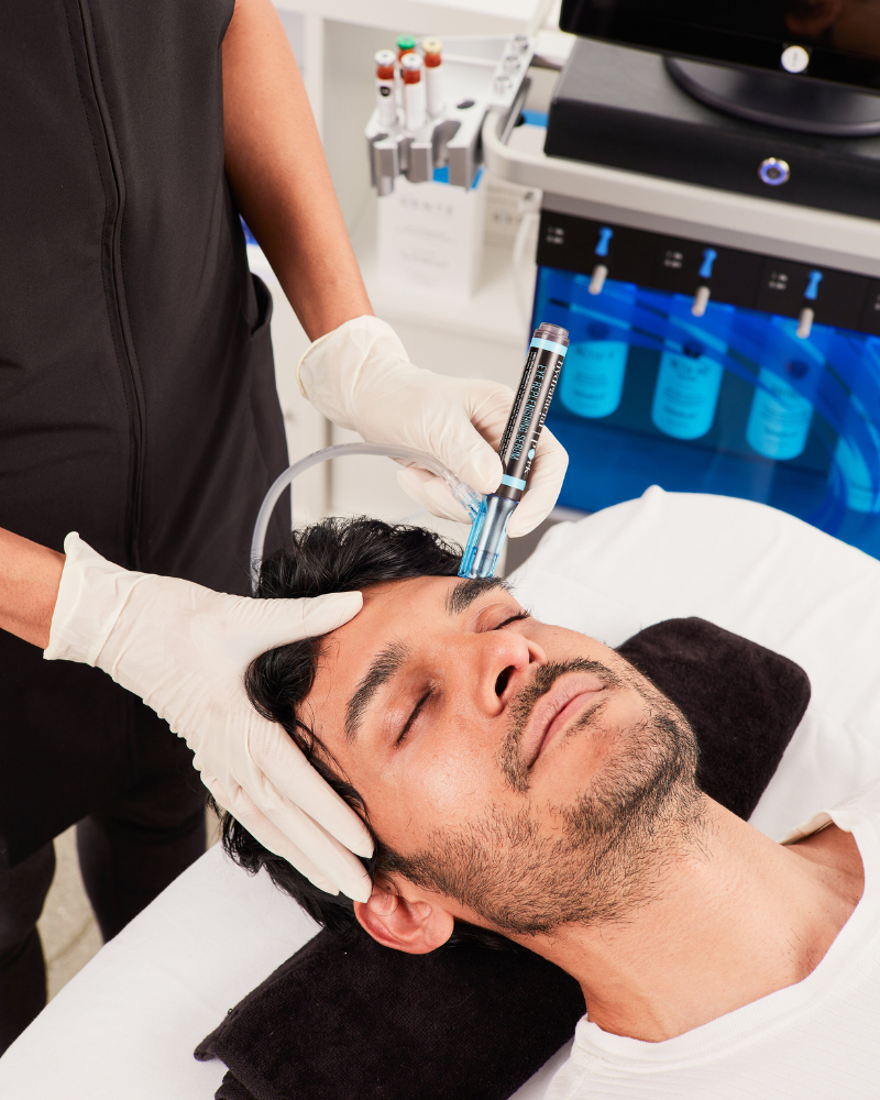 Hydrafacial mannen Lommel