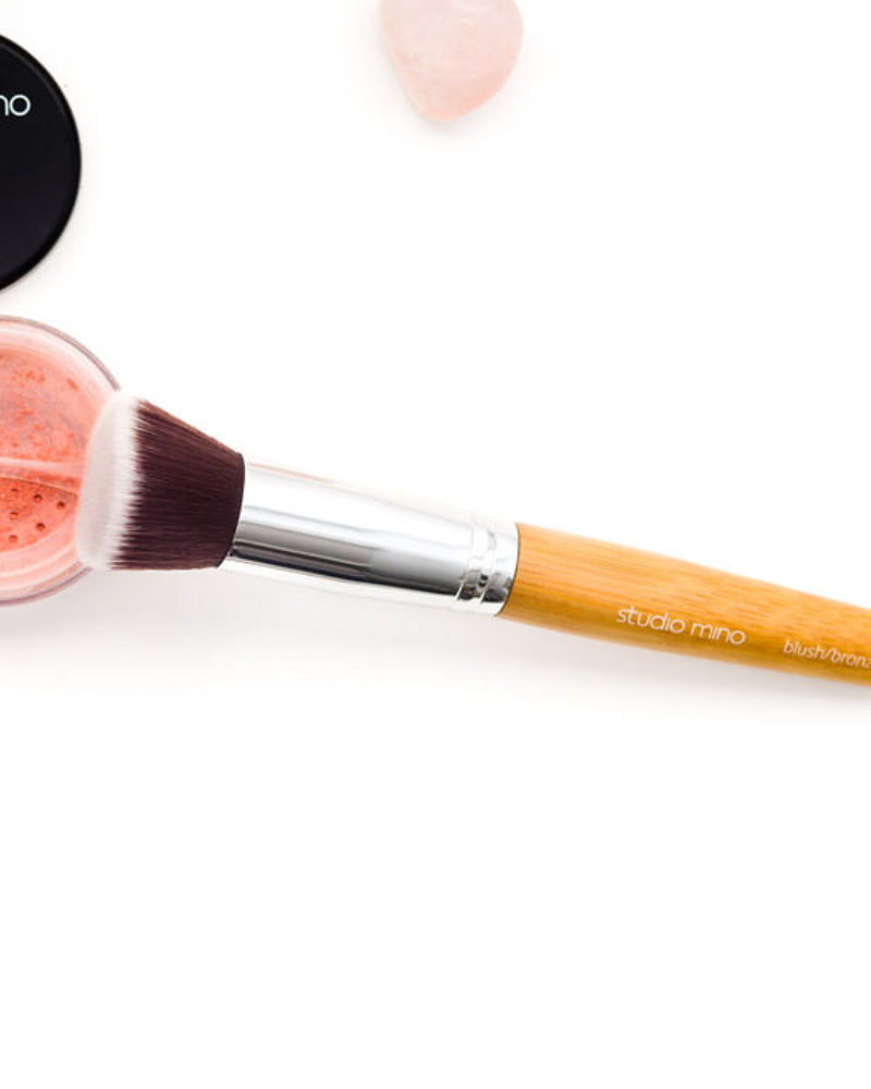 Studio Mino | Vegan flat top blush brush