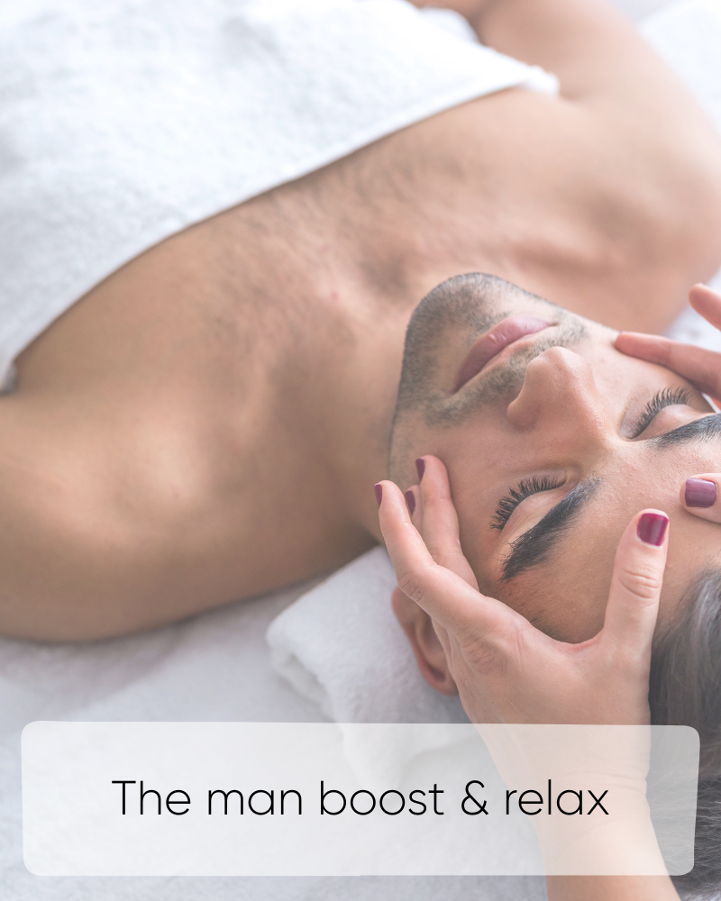 The man boost & relax