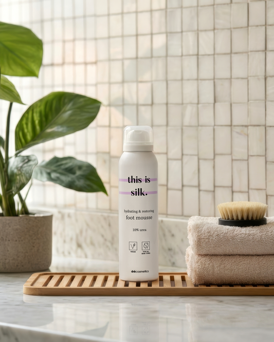 This is us | This is silk foot mousse